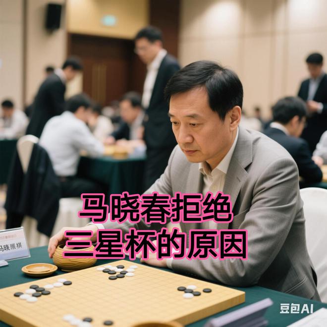 直拒绝参加三星杯是因为什么开元ky棋牌马晓春当年一(图3) 直拒绝参加三星杯是因为什么开元ky棋牌马晓春当年一(图3)